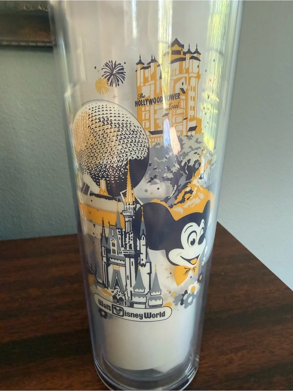 Starbucks Walt Disney World 50th Anniversary Vault Retro Venti Cold Cup Tumbler